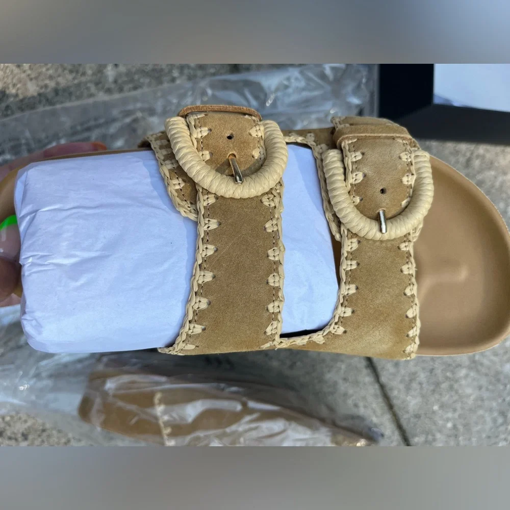 Brand New Condition!!! Marc Fisher Solea Footbed Sandal 6.5 NEW in BOX - Picture 5 of 9